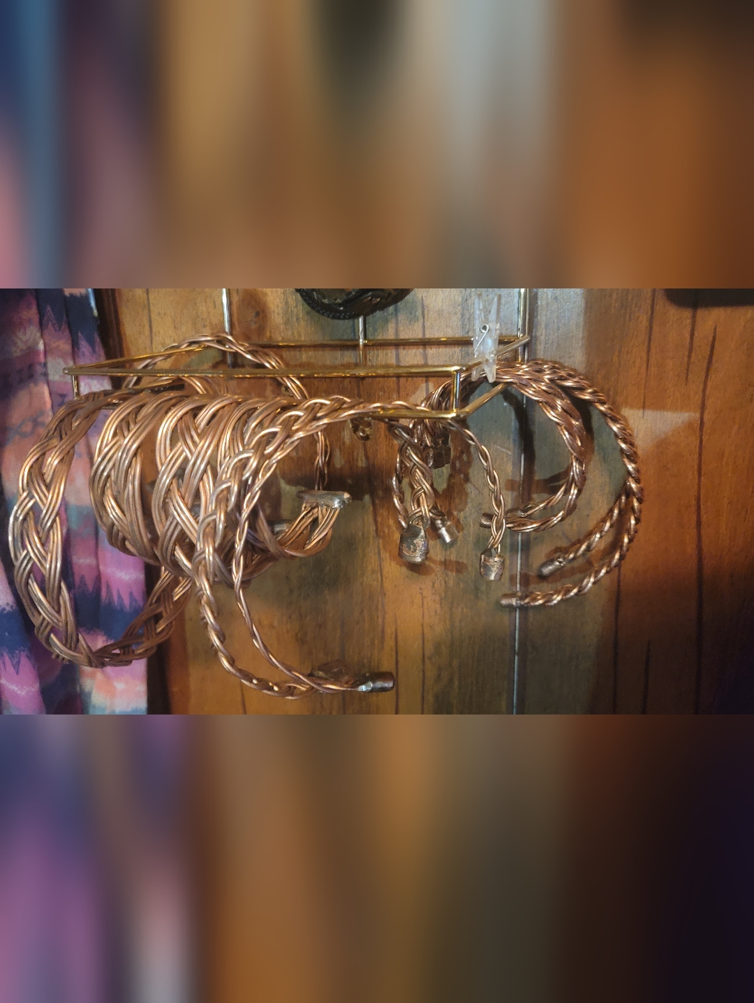 Handmade 100 Copper Braided Cuff Bracelet Pick Any One Boho Healing 99$
